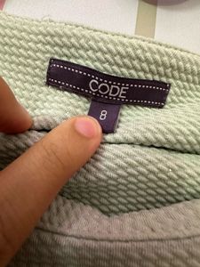 Light Green Bell Sleeve Top