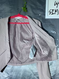 Stylish Cropped Blazer Jacket