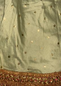 Embroidered Parrot lehenga chili for Girls