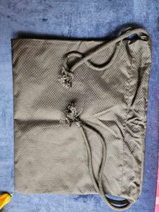 Black Drawstring Pouch