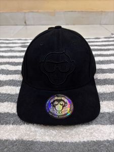 Urban Monkey Black Baseball Cap