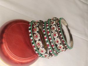 Embellished Bangles Set