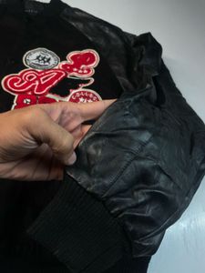 Varsity Jacket with Patches wit