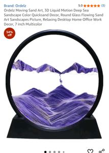Moving Sand Art, Purple