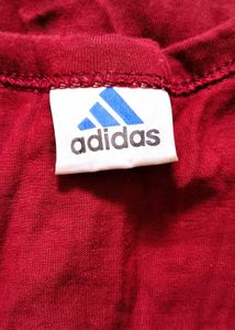 Adidas Maroon Colour Top