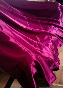 festival , party wear Satin febric Skirt