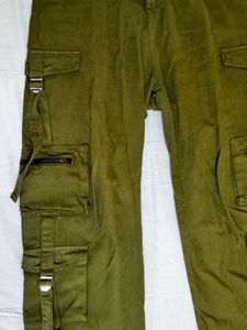 Olive Green Cargo Pants
