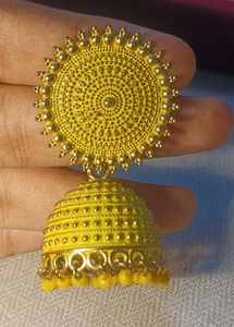 Set of 3 Pairs Jhumka Earrings | Single is also av