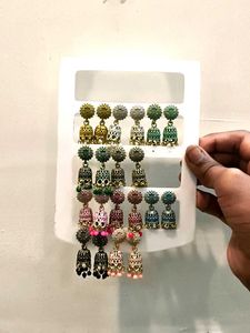 Assorted Jhumka one piece random colour