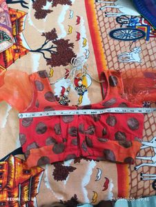 Lahanga type saree with Blouse