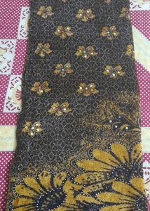 Fancy Warm Shawl With Beads Work
