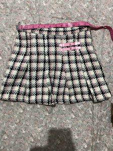 Black pink Inspired Cute Mini Skirt