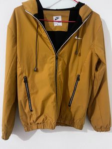 Nike Hooded Jacket Mustard Yellow