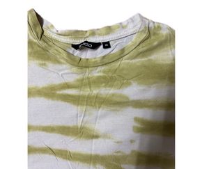 Tie dye cropped t shirt