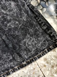 ZARA FIRST COPY Acid Wash Denim Dress