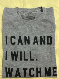 Grey Graphic full sleeve T shirt