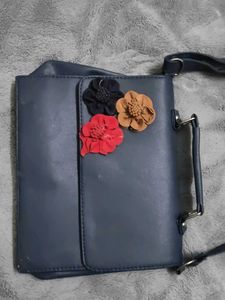 Floral Detail Crossbody Bag