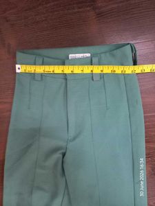 Kotty Chic Green Wide-Leg Pants
