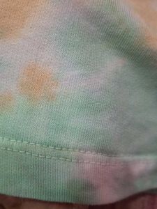 Tie-Dye Long Sleeve Crop Top