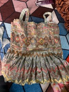 Elegant sharara Kurta Set with Shrug