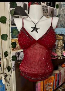 BREADED Y2k top🌶️ SALE!!