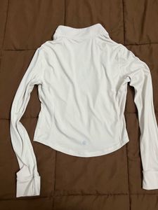 White Activewear Jacket