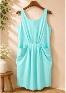 Elegant Teal Dress