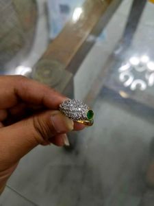 Vintage Beautiful Cocktail AD Ring