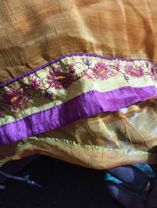 Embroidered Fabric Piece