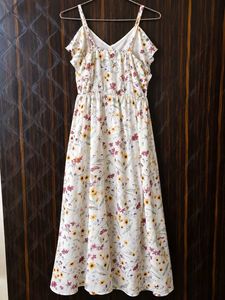 Shein Floral Print Summer Dress
