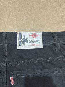 wrangler Black Ripped Jeans
