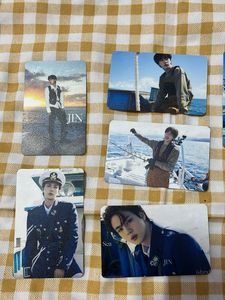BTS Jin photo folio 8 photocards Unofficial