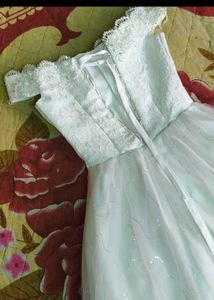 Elegant White Bridal Gown 32-34