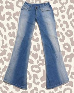 Y2K Levi's Low Rise Flare Jeans double Faded