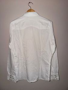 Classic White Levi's Western Shirt