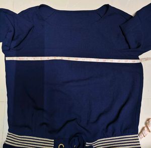 Navy Blue Casual Dress