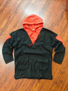 Black & Orange Hoodie