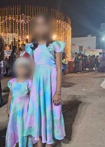 New Pastel Tie-Dye Dress long full length