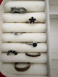 7 piece Assorted Ring Set