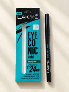 Lakme Eyeconic Kajal - Waterproof &amp; Smudge Proof