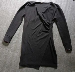 Black Wrap Dress - Stylish &amp; Chic
