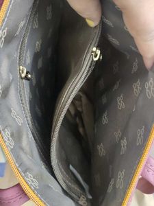 baggit Yellow Tote Handbag