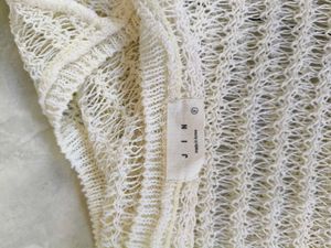 Lace Trim Knit Top