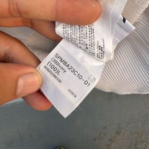 White 'gp' Sweatshirt