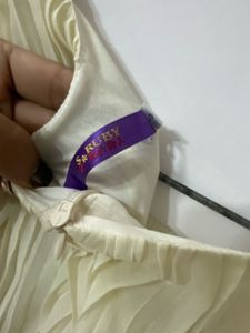 Creamy Chiffon Dress