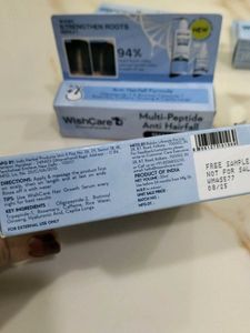 5pc multi peptide anti hairfall shampoo