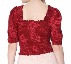 Vero moda top with sweetheart neckline