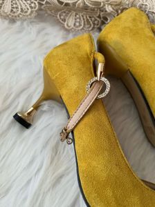Stylish Mustard Heels