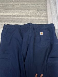 Carhatt Navy Blue Cargo Pants.