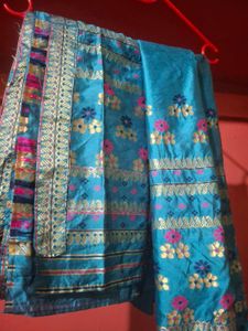 Ethnic Motif Mekhela Chador